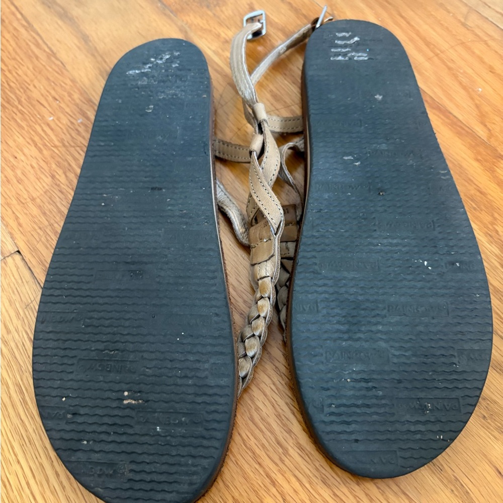 Rainbow Sandals: T-Street - Single Layer Sierra Center Braid w\ Ankle Strap - Picture 2 of 2